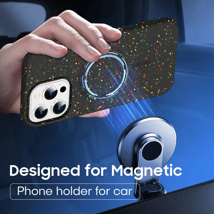 For iPhone 16 Pro Colorful Frosted Magsafe PC Hybrid TPU Phone Case