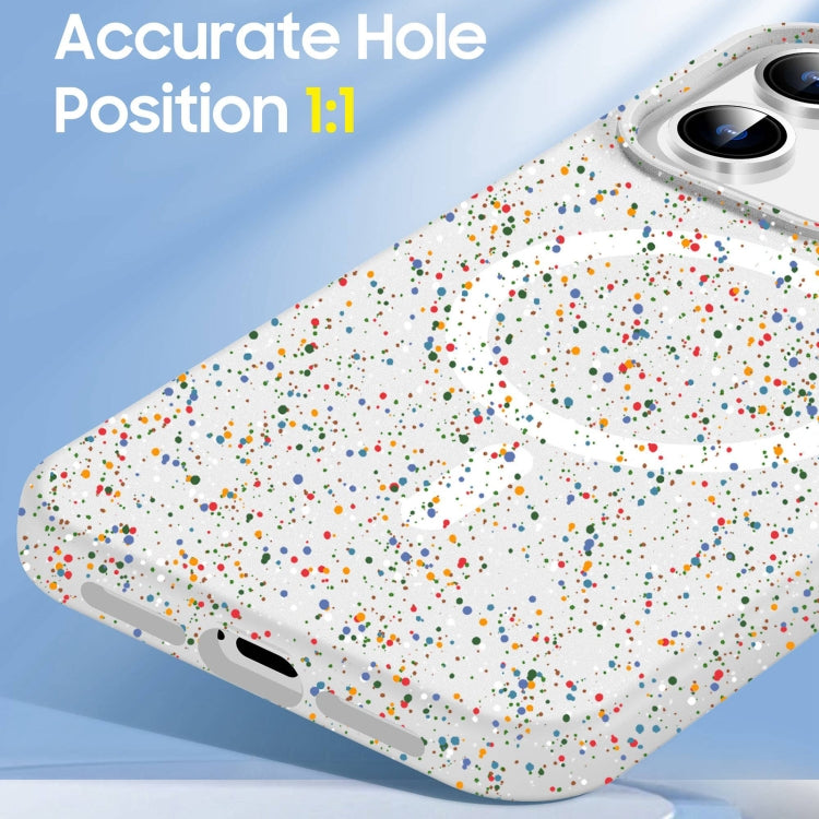 For iPhone 16 Pro Colorful Frosted Magsafe PC Hybrid TPU Phone Case