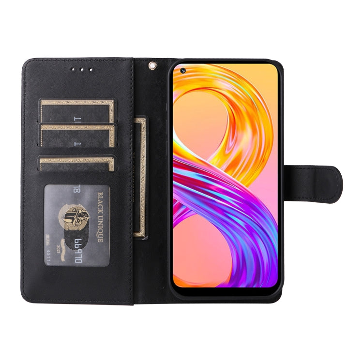 For Realme 8 4G / 8 Pro Diamond Lattice Leather Flip Phone Case
