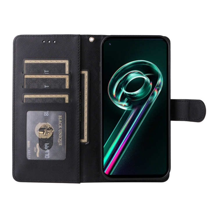 For Realme 9 Pro+ Diamond Lattice Leather Flip Phone Case
