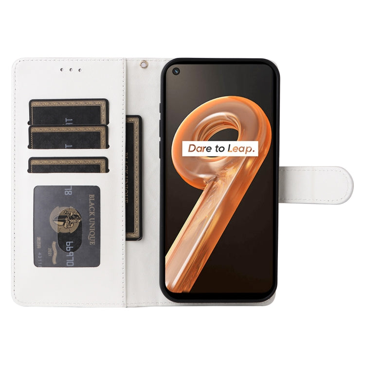 For Realme 9i / OPPO A36 / A96 Diamond Lattice Leather Flip Phone Case