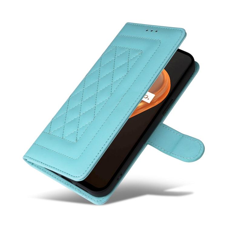 For Realme 9i / OPPO A36 / A96 Diamond Lattice Leather Flip Phone Case