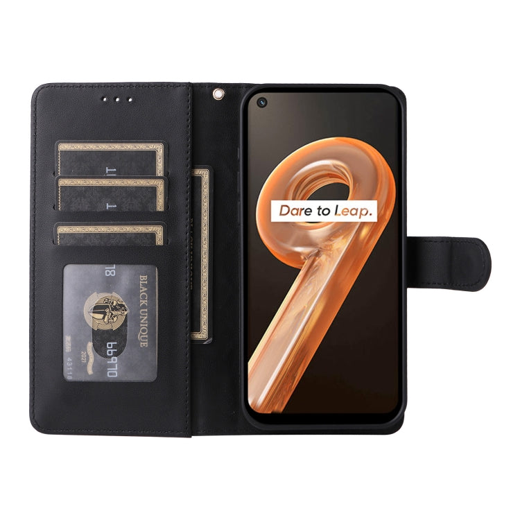 For Realme 9i / OPPO A36 / A96 Diamond Lattice Leather Flip Phone Case