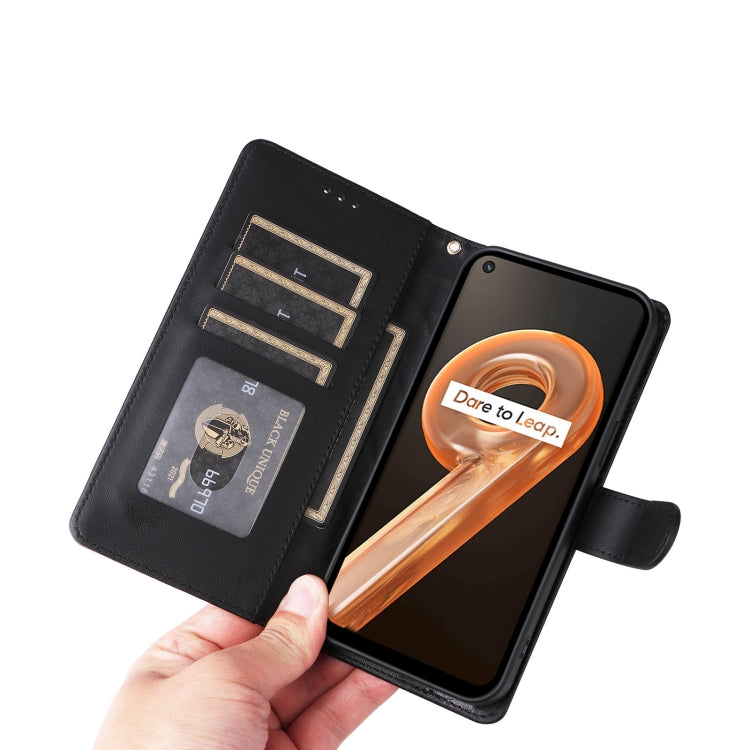 For Realme 9i / OPPO A36 / A96 Diamond Lattice Leather Flip Phone Case