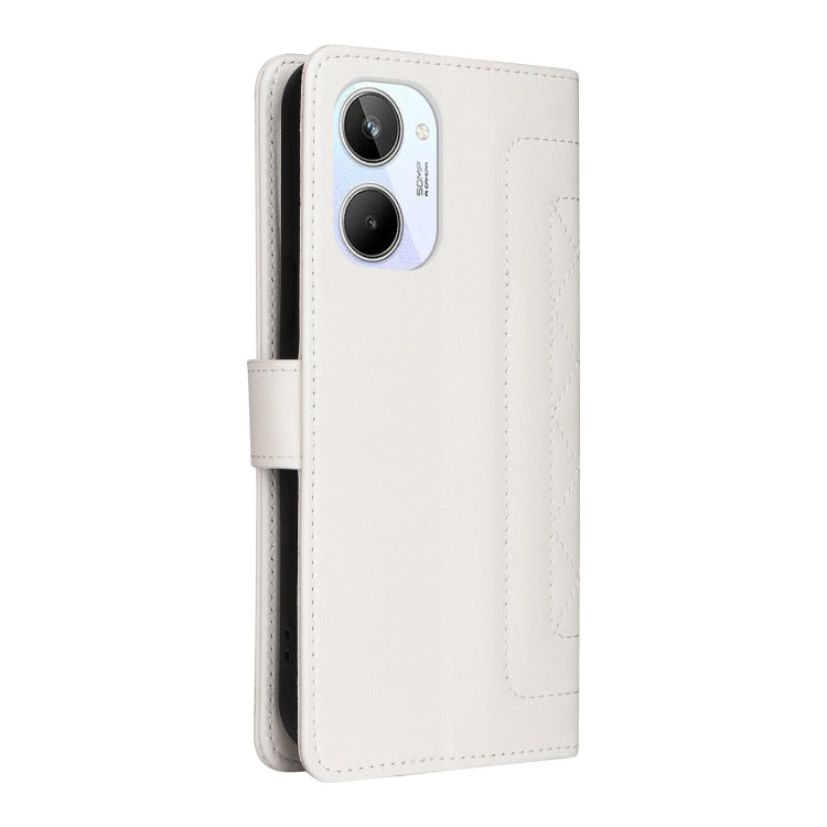 For Realme 10 4G Diamond Lattice Leather Flip Phone Case