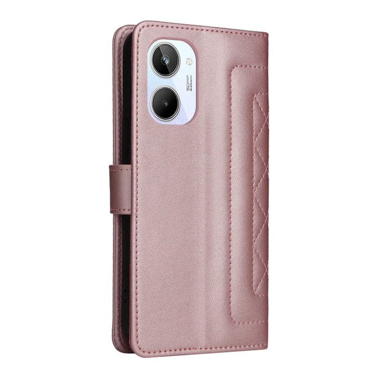 For Realme 10 4G Diamond Lattice Leather Flip Phone Case