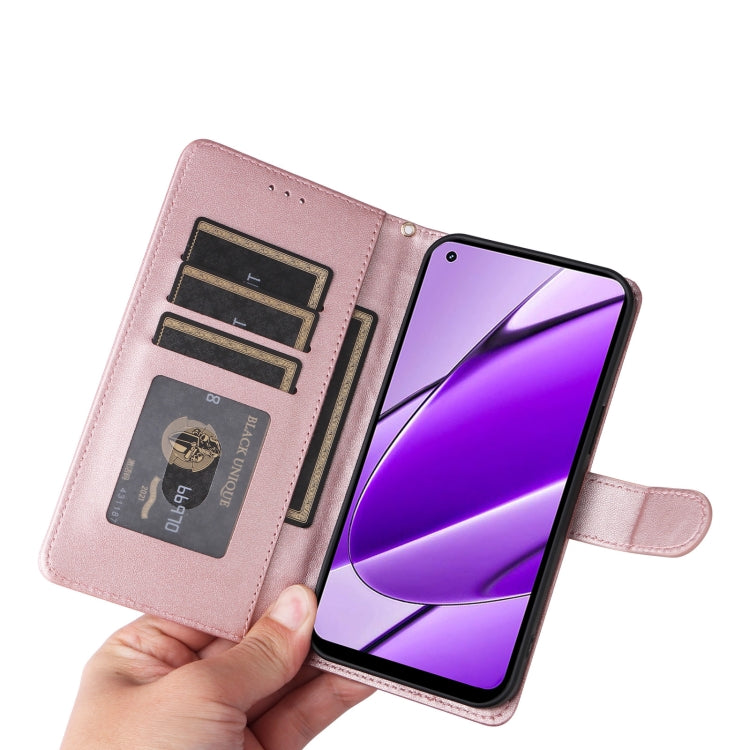 For Realme 11 4G Diamond Lattice Leather Flip Phone Case