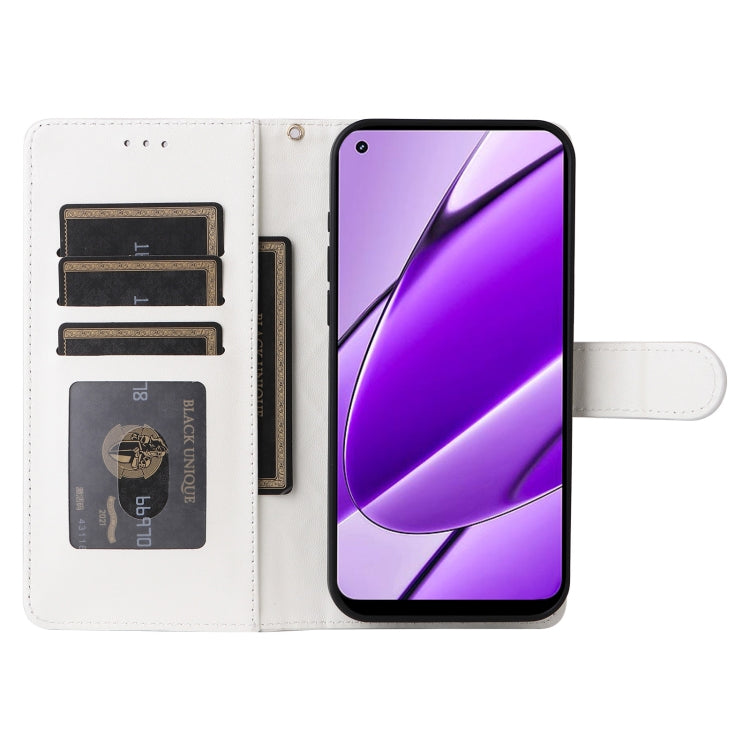 For Realme 11 5G Diamond Lattice Leather Flip Phone Case