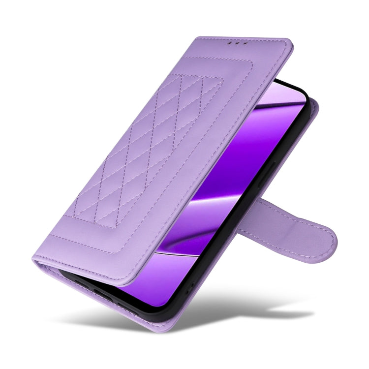 For Realme 11 5G Diamond Lattice Leather Flip Phone Case