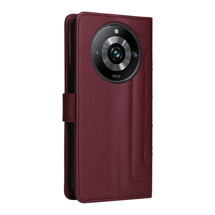 For Realme 11 Pro+ Diamond Lattice Leather Flip Phone Case