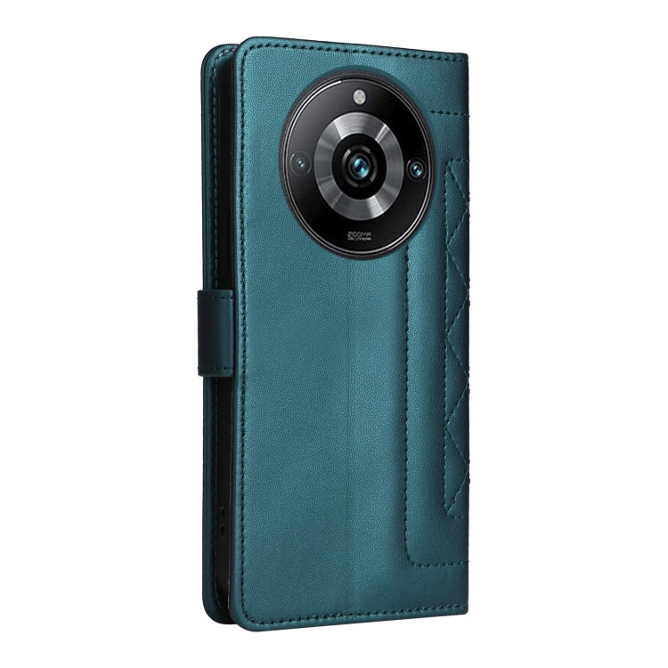 For Realme 11 Pro+ Diamond Lattice Leather Flip Phone Case