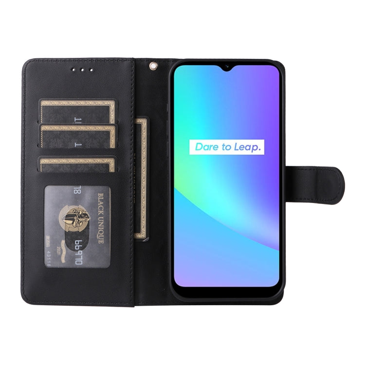 For Realme C15 / C25 / 7i Diamond Lattice Leather Flip Phone Case