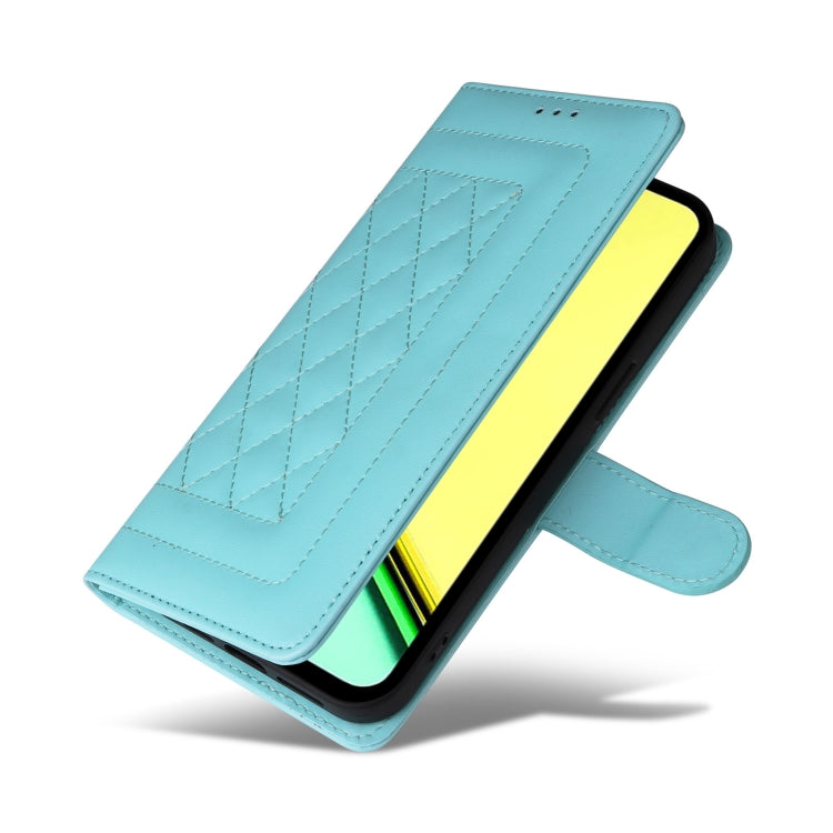 For Realme C67 4G Diamond Lattice Leather Flip Phone Case
