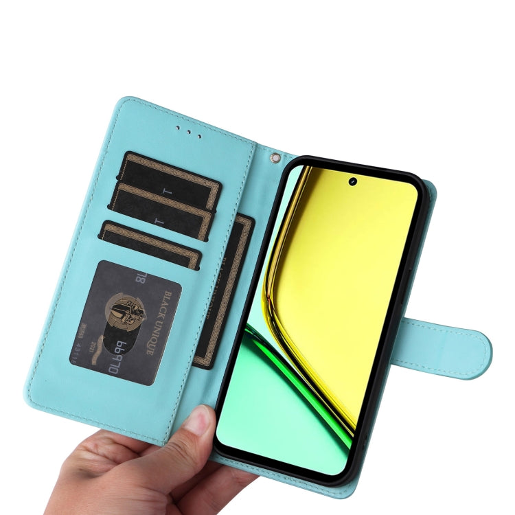 For Realme C67 4G Diamond Lattice Leather Flip Phone Case