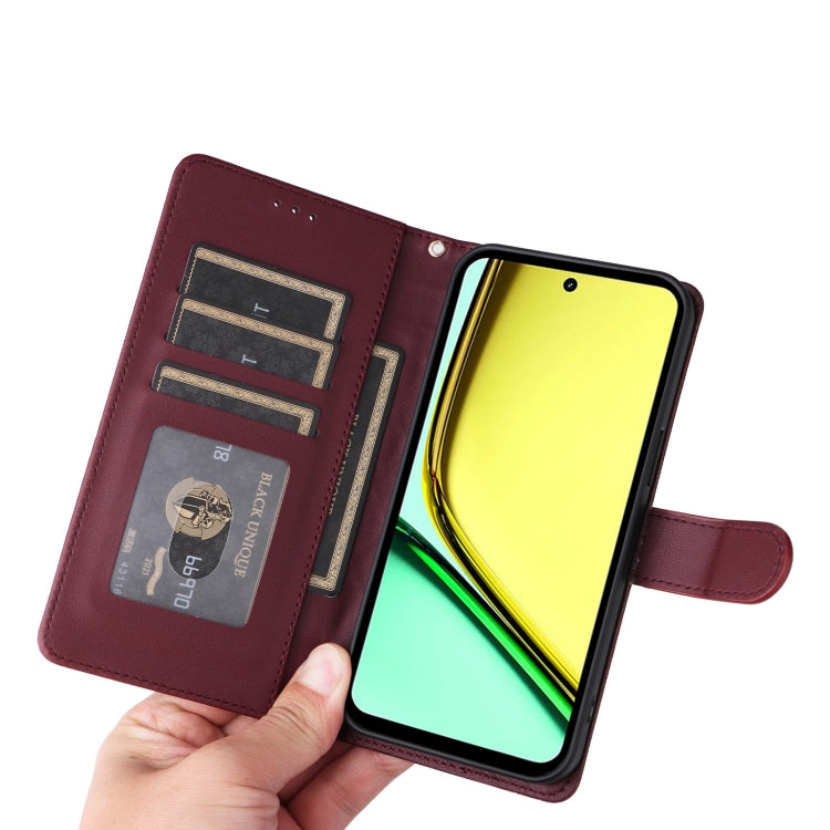 For Realme C67 4G Diamond Lattice Leather Flip Phone Case