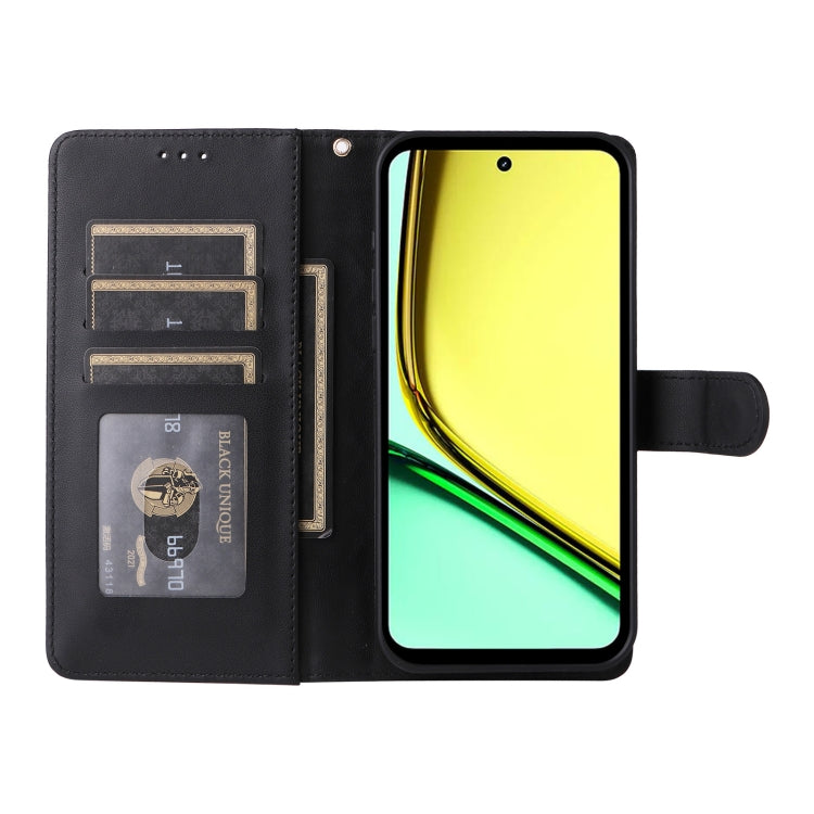 For Realme C67 4G Diamond Lattice Leather Flip Phone Case