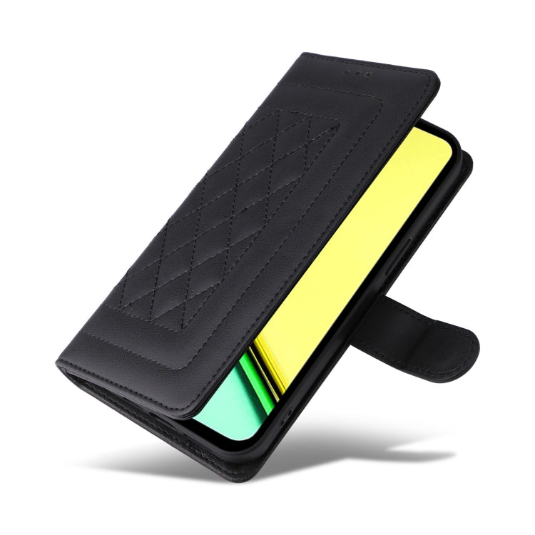 For Realme C67 4G Diamond Lattice Leather Flip Phone Case