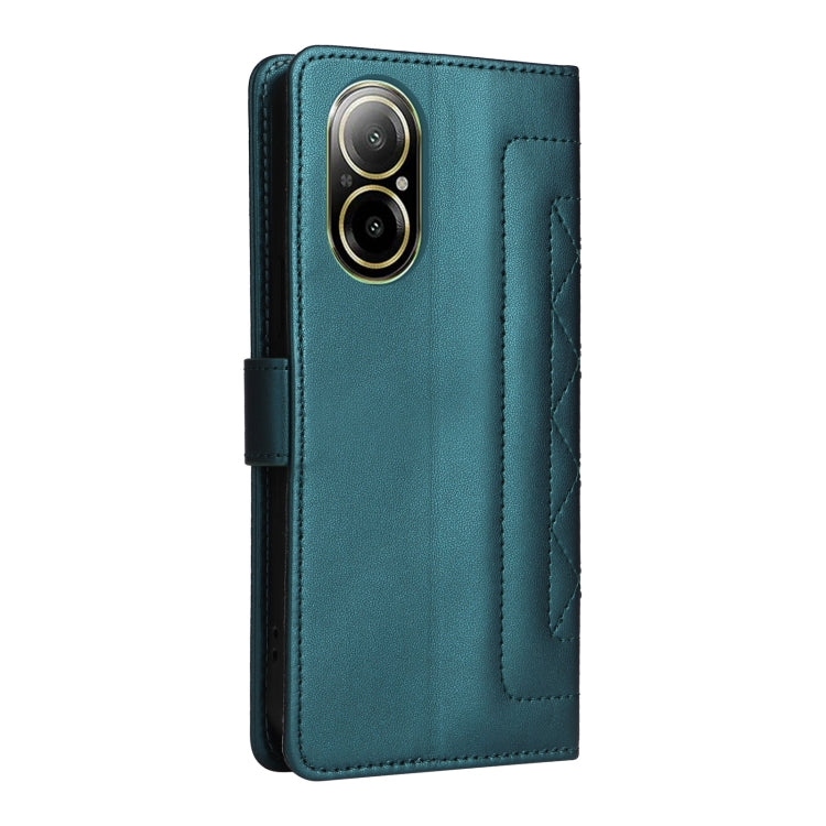 For Realme C67 4G Diamond Lattice Leather Flip Phone Case