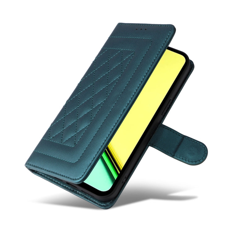 For Realme C67 4G Diamond Lattice Leather Flip Phone Case