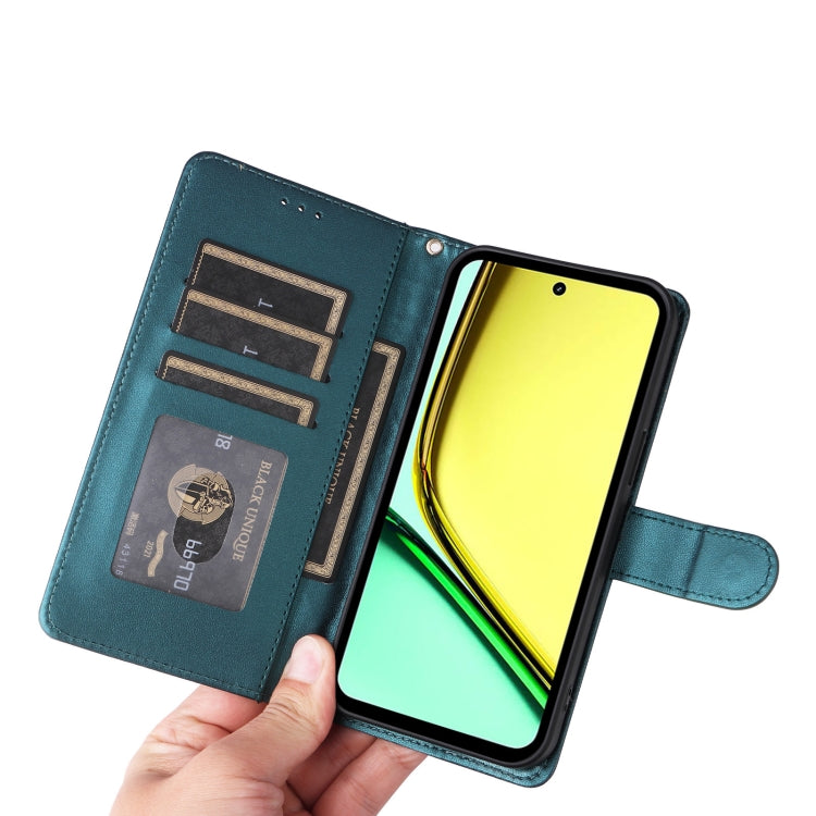 For Realme C67 4G Diamond Lattice Leather Flip Phone Case