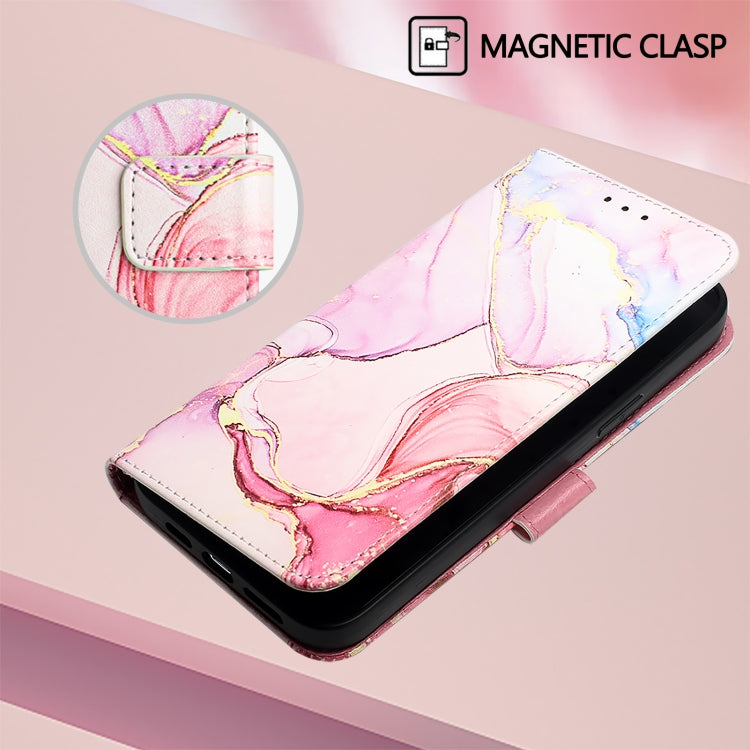 For OPPO A2 Pro 5G / A3 Pro 5G PT003 Marble Pattern Flip Leather Phone Case