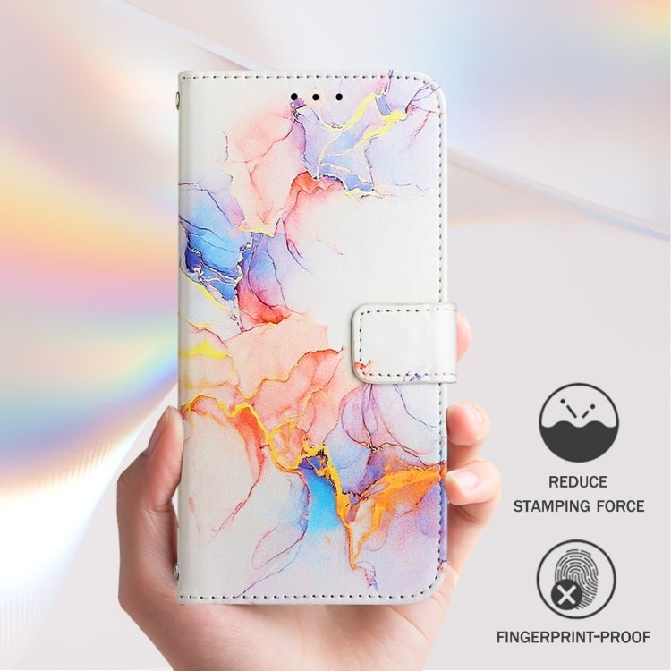 For OPPO Reno5 4G / 5G / Find X3 Lite PT003 Marble Pattern Flip Leather Phone Case