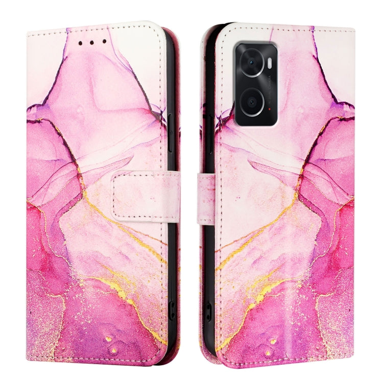 For OPPO K10 4G PT003 Marble Pattern Flip Leather Phone Case