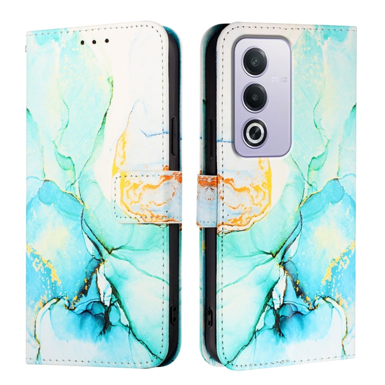For OPPO A3 Pro 5G Global PT003 Marble Pattern Flip Leather Phone Case