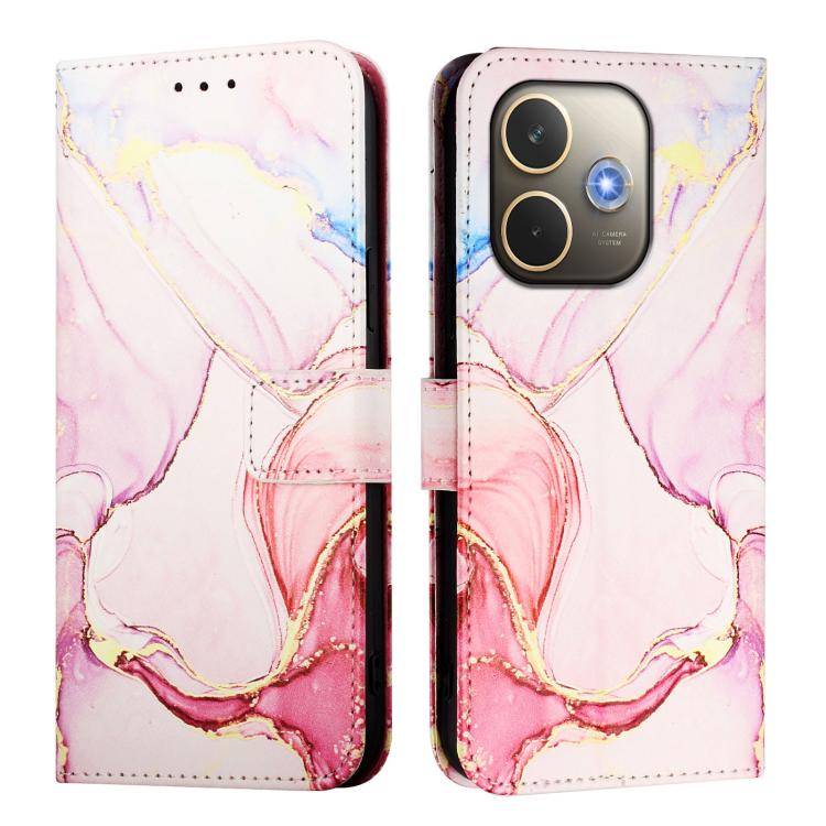 For OPPO A5 Pro 5G Global PT003 Marble Pattern Flip Leather Phone Case