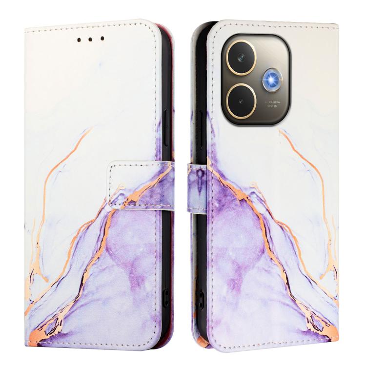 For OPPO A5 Pro 5G Global PT003 Marble Pattern Flip Leather Phone Case