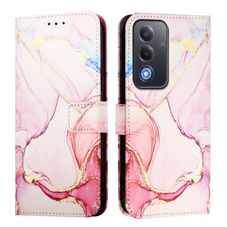 For OPPO A5 5G Global PT003 Marble Pattern Flip Leather Phone Case
