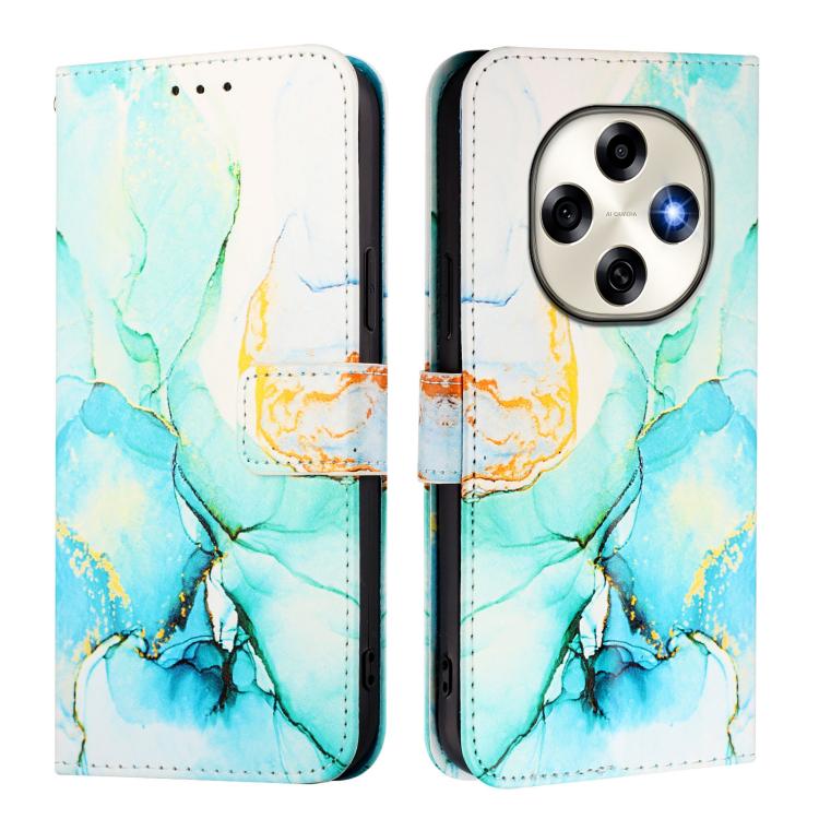 For OPPO A6 Pro China PT003 Marble Pattern Flip Leather Phone Case