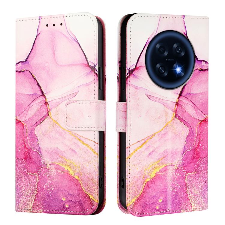 For OPPO A6 GT 5G PT003 Marble Pattern Flip Leather Phone Case