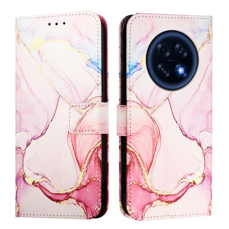 For OPPO A6 GT 5G PT003 Marble Pattern Flip Leather Phone Case