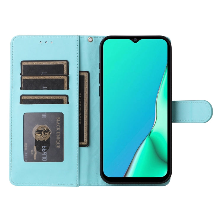 For OPPO A9 / A5 2020 Diamond Lattice Leather Flip Phone Case