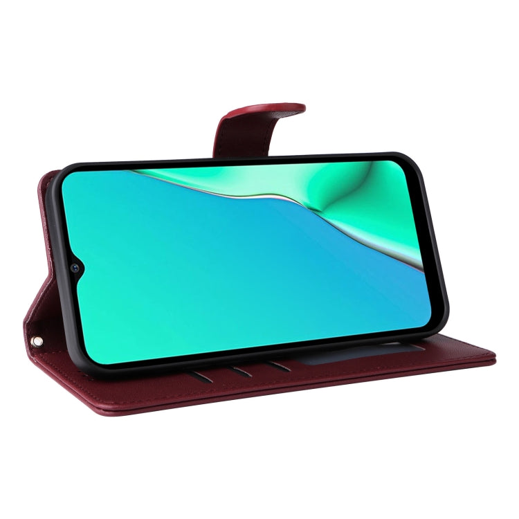 For OPPO A9 / A5 2020 Diamond Lattice Leather Flip Phone Case
