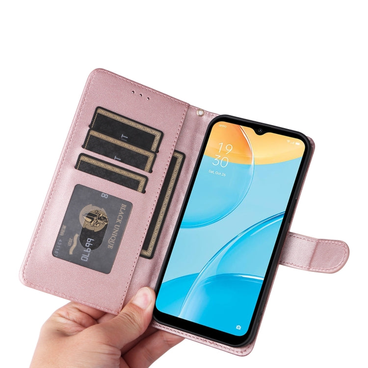 For OPPO A15 / A15s Diamond Lattice Leather Flip Phone Case