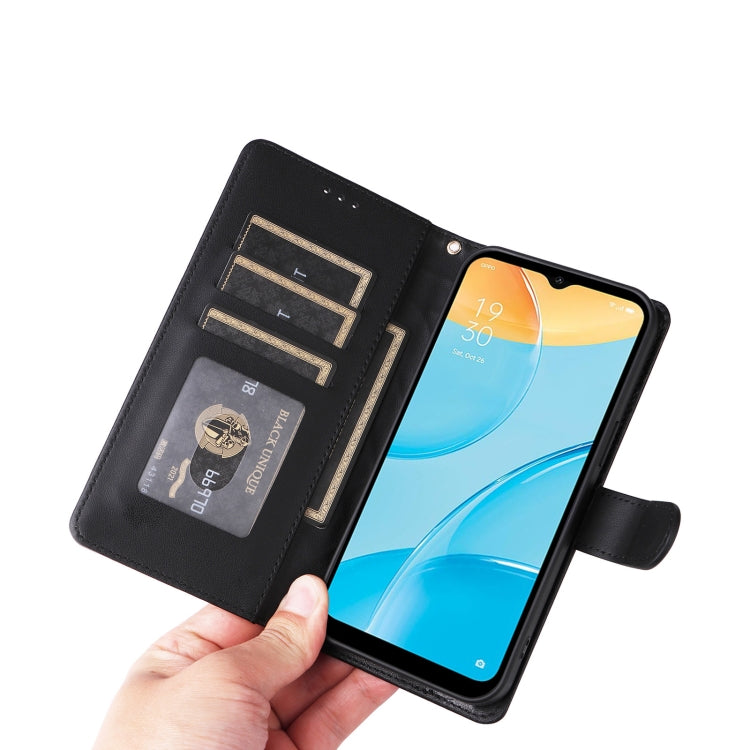 For OPPO A15 / A15s Diamond Lattice Leather Flip Phone Case