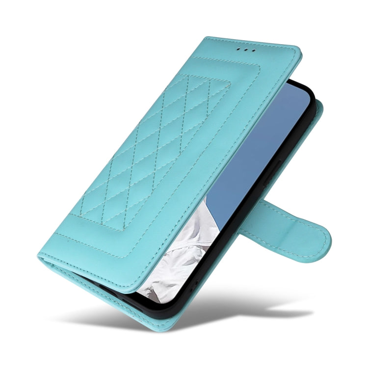 For OPPO A52 / A72 / A92 Diamond Lattice Leather Flip Phone Case