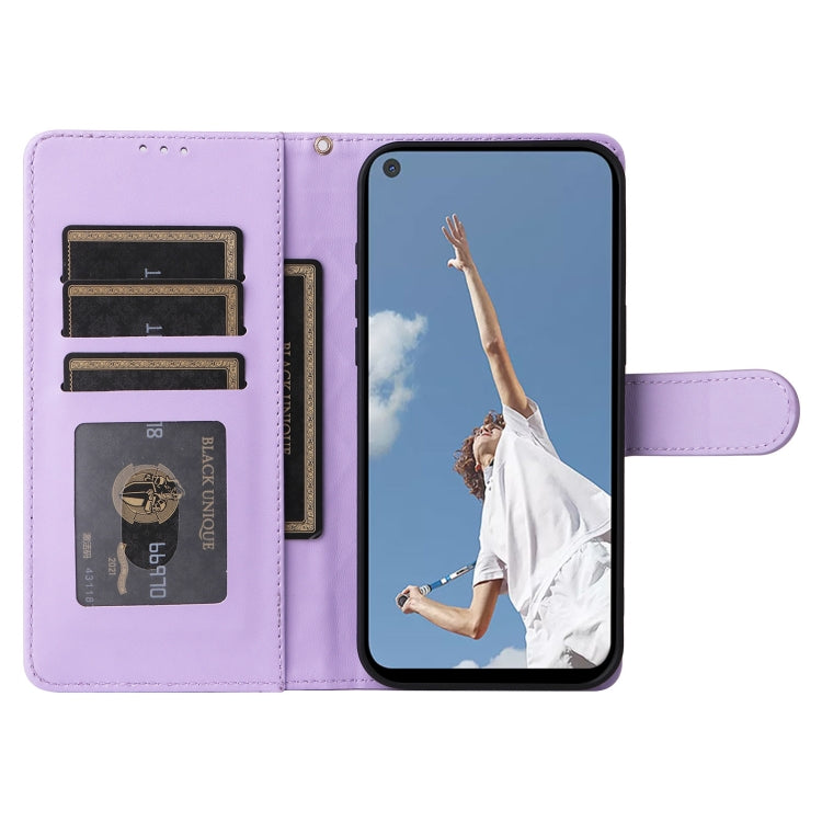 For OPPO A52 / A72 / A92 Diamond Lattice Leather Flip Phone Case