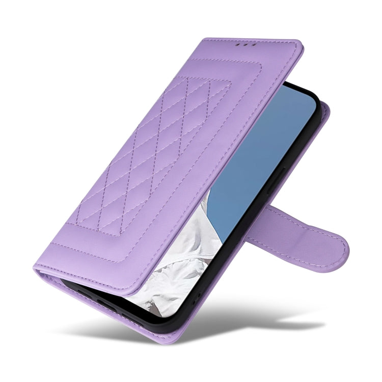For OPPO A52 / A72 / A92 Diamond Lattice Leather Flip Phone Case