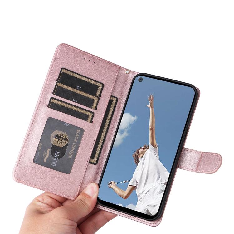 For OPPO A52 / A72 / A92 Diamond Lattice Leather Flip Phone Case