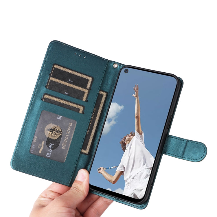 For OPPO A52 / A72 / A92 Diamond Lattice Leather Flip Phone Case