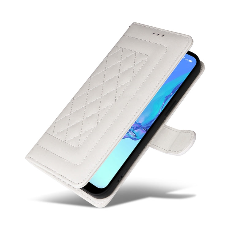 For OPPO A53 / A53s Diamond Lattice Leather Flip Phone Case