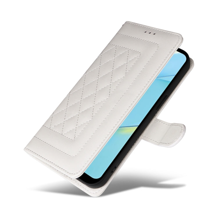 For OPPO A54 4G / A16 Diamond Lattice Leather Flip Phone Case
