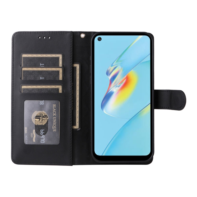 For OPPO A54 4G / A16 Diamond Lattice Leather Flip Phone Case