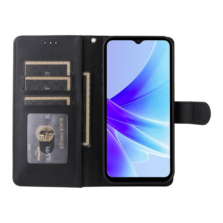 For OPPO A57 / A57s Diamond Lattice Leather Flip Phone Case