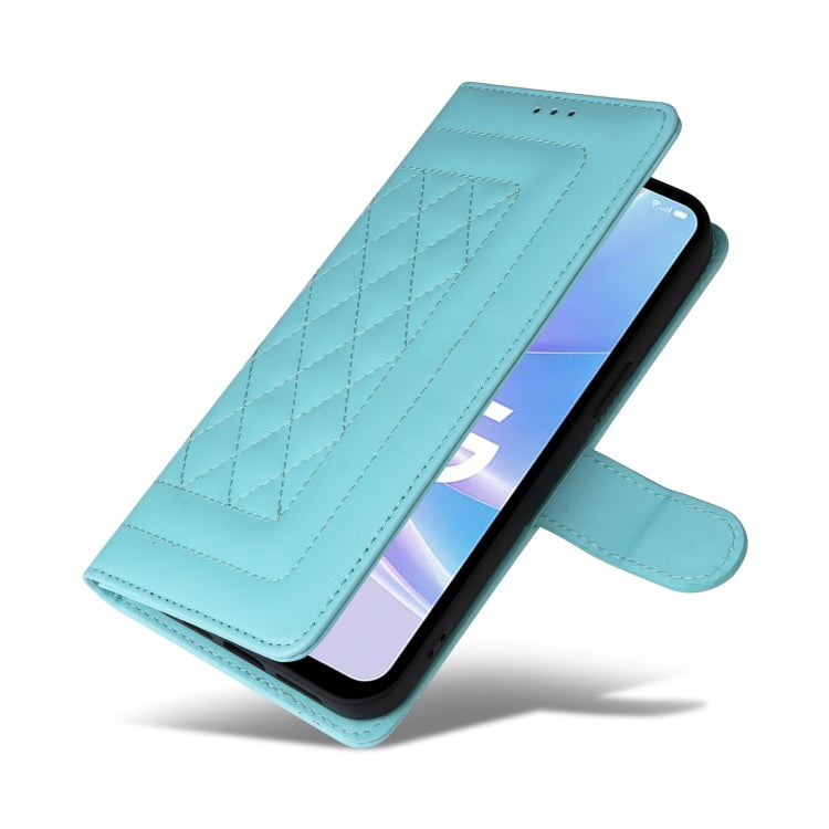 For OPPO A58 5G / A78 5G Diamond Lattice Leather Flip Phone Case