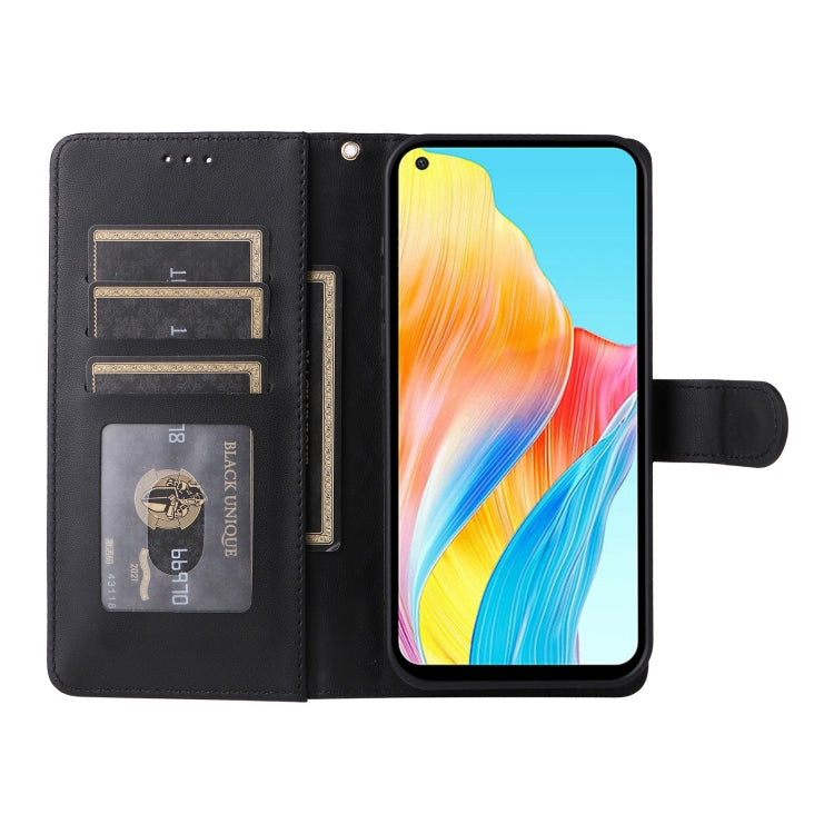 For OPPO A78 4G Diamond Lattice Leather Flip Phone Case