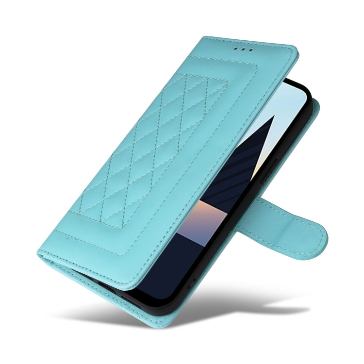 For OPPO A93 4G / F17 Pro Diamond Lattice Leather Flip Phone Case